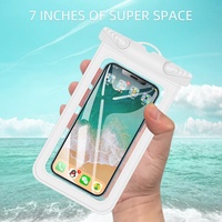 Nouvelle coque de téléphone portable transparente brevetée pour fenêtre avant et arrière, étanche, design sportif, antichoc, certifiée IPX8 7