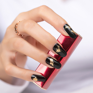 Huizi Hot Bán 2D đá cẩm thạch Nail kết thúc tốt đẹp phong cách mới gel sơn móng tay - Product Image 3