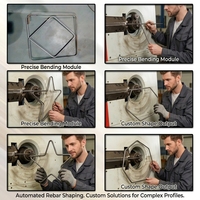 Cintreuse automatique d'étrier de Rebar de prix usine CNC en acier contrôle numérique pliant l'étrier automatique faisant la Machine