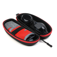 Etui à lunettes de bain en silicone Eva pour lunettes de soleil de voyage Etui à lunettes avec logo personnalisable Etuis et sacs à lunettes