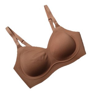 Sujetador Deportivo Sin Costuras para Mujer, Transpirable, Sin Varillas, con Copas Moldeadas y Tirantes Ajustables, Diseño Sólido, Tejido <span class=keywords><strong>de</strong></span> Punto, para Uso Diario - Product Image 5