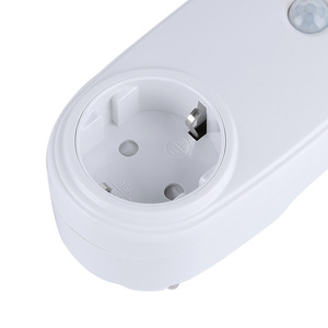 Europe Standard PIR Motion Sensor Socket Long Range Suitable for Rooms Auto <strong>Turn</strong> <strong>Turn</strong> <strong>off</strong> - Product Image 3