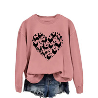 Sweat-shirt pour femme avec logo personnalisé, motifs Cœurs, Amour, Cupidon, Affection, Poulet, Poussin, Poule, Coq, Volaille
