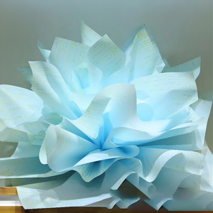 Papel de Alfabeto Inglés con Código de Amor, Impresión Digital a Doble Cara, Impermeable, Sin Marco, Película Mate, para Floristería, Gran Venta 2026 - Product Image 4