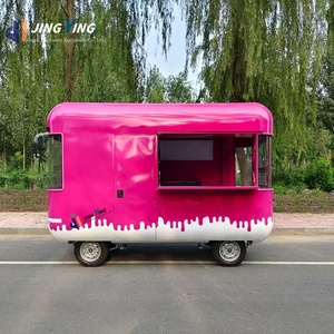 <span class=keywords><strong>Prix</strong></span> de gros Cater Ice Cream Mobile Food Truck Fabrication Trailer Food Cart Voiture alimentaire mobile à vendre - Product Image 2