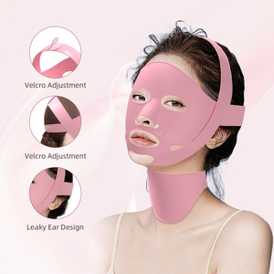 Sangle faciale en silicone pour le remodelage du menton, bande de serrage pour le cou et les joues, réducteur de double menton, <span class=keywords><strong>masque</strong></span> liftant en V - Product Image 3