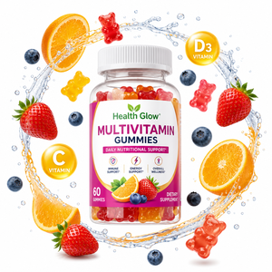 Gomitas de Vitaminas para Niños, Certificadas por GMP, Marca Privada, Sin GMO, para el Crecimiento Infantil, Nutrición Diaria y Vitalidad, Lote al por Mayor - Product Image 3