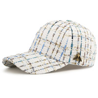 Casquette de baseball rigide de haute qualité, polyvalente pour le printemps, l'automne et l'hiver, chapeau élégant pour femme qui flattere le visage, personnalisable