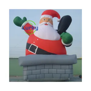 Commercial Customized Inflatable Merry Christmas Model Christmas Decoration Doll Front Door Advertising Inflatable Cartoon Model