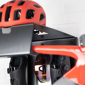 ציפוי אבקה שחור jh-mech 60lbs טעינת 4 מ "מ עובי עמיד פלדה אופניים קיר - Product Image 5