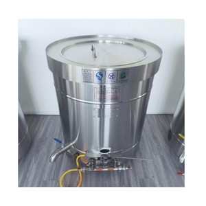 Grande <span class=keywords><strong>casserole</strong></span> commerciale en acier inoxydable, marmite à sauce, marmite à soupe, marmite à soupe et à bouillie, chaudière, cuisinière de <span class=keywords><strong>50</strong></span> <span class=keywords><strong>litres</strong></span> - Product Image 3