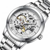 Montre mécanique de luxe pour homme, très vendue, sportive, de haute qualité, lumineuse, étanche, squelette, automatique