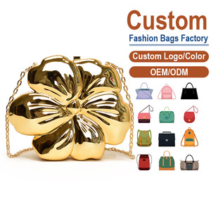 <b>Sweet</b> Cool Mini <b>Flower</b> Bag for Women Unique Niche Design Chain Crossbody Purse Lipstick Clutch Handbag Manufacturer - Product Image 1