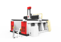 3D 4D 5D Formenbau-Statuen CNC-Maschine 5-Achsen, CNC-Fräse 5-Achsen