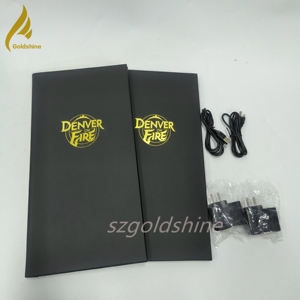 Bar sạc LED ánh sáng menu led tùy chỉnh PU da chiếu sáng chiếu sáng LED uống menu LED ánh sáng rượu vang đồ uống menu - Product Image 6