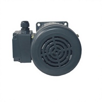 Moteur à engrenages triphasé à frein CA 0,75 kW 220 V CA/380 V CA/415 V CA, couple élevé, IP44, 50/60 Hz, 7-500 tr/min, montage sur panneau, pour machine d'emballage complète