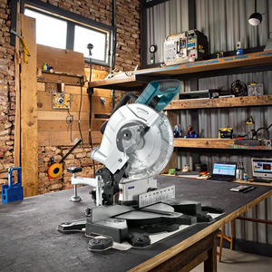<span class=keywords><strong>Scie</strong></span> à onglet électrique Power <span class=keywords><strong>Action</strong></span> 1500W, qualité DIY, pour le bois, avec fonction 5000 tr/min - Product Image 4