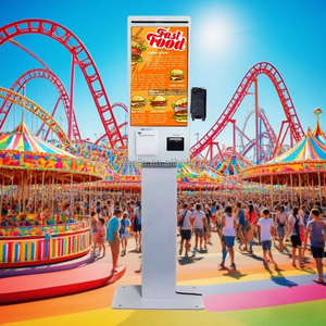 Máquina de Pedidos de Comida de Autoservicio WENJIE Totem, Kiosco de Pago con Pantalla Táctil, <span class=keywords><strong>Borne</strong></span> de Comanda para Restaurantes - Product Image 6