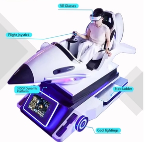 Simulador de Vuelo 9D VR de 360 Grados con Movimiento Completo y Estructura Metálica para Uso Educativo, Guarderías y Aeropuertos - Product Image 2