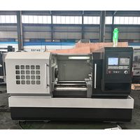 Tour CNC horizontal à banc plat haute précision CK0660, utilisant le système GSK, moteur servo 4KW, vitesse de broche 2500 tr/min