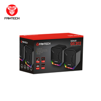 Edisi Terbatas Fantech GS202 Surround Sound 3D 7.1 Speaker RGB Komputer PC Gaming