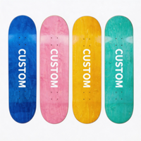 Planche de skateboard en érable vierge à 7 couches, concave profonde, 31 pouces, personnalisable, 8, 8.0, 8.25, 8.5, Hard Rock, planche de skateboard vierge canadienne
