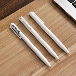 Regalos Corporativos Promocionales, Elegantes Bolígrafos de Gel Blanco Puro Personalizados con Logotipo para Eventos de Marca y Obsequios Empresariales - Product Image 1