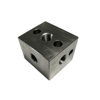 Pièces usinées CNC en acier inoxydable, fraisage, tournage, perçage, traitement de surface, revêtement PVD, pièces usinées OEM