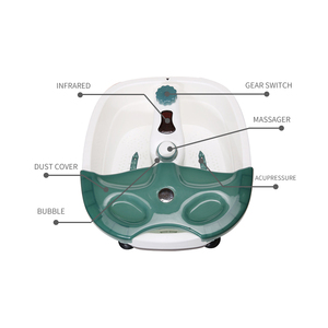 電気足洗面台マッサージ機最も深いボディデトックススパフットバス熱付き - Product Image 3