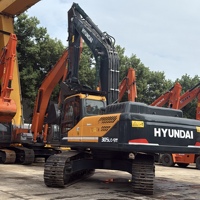 Excavatrice sur chenilles hydraulique d'occasion Hyundai 305LC-9T 30,5 tonnes Hyundai305 305lc 305lc9t 305 – Performances fiables pour travaux de terrassement à vendre