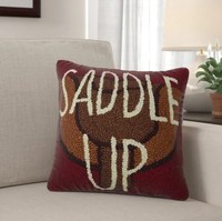 Luxe décor à la maison animaux lettres motif coussin crochet taie d'oreiller à la main belle broderie crochet oreiller
