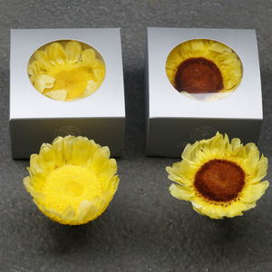 Tête de tournesol éternelle, Matériel floral DIY, Matériel de fleurs naturelles en gros pour la Fête des Enseignants - Product Image 5