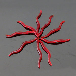 Isca Plástica Biónica Vermelha Maggots Bloodworm - Product Image 2