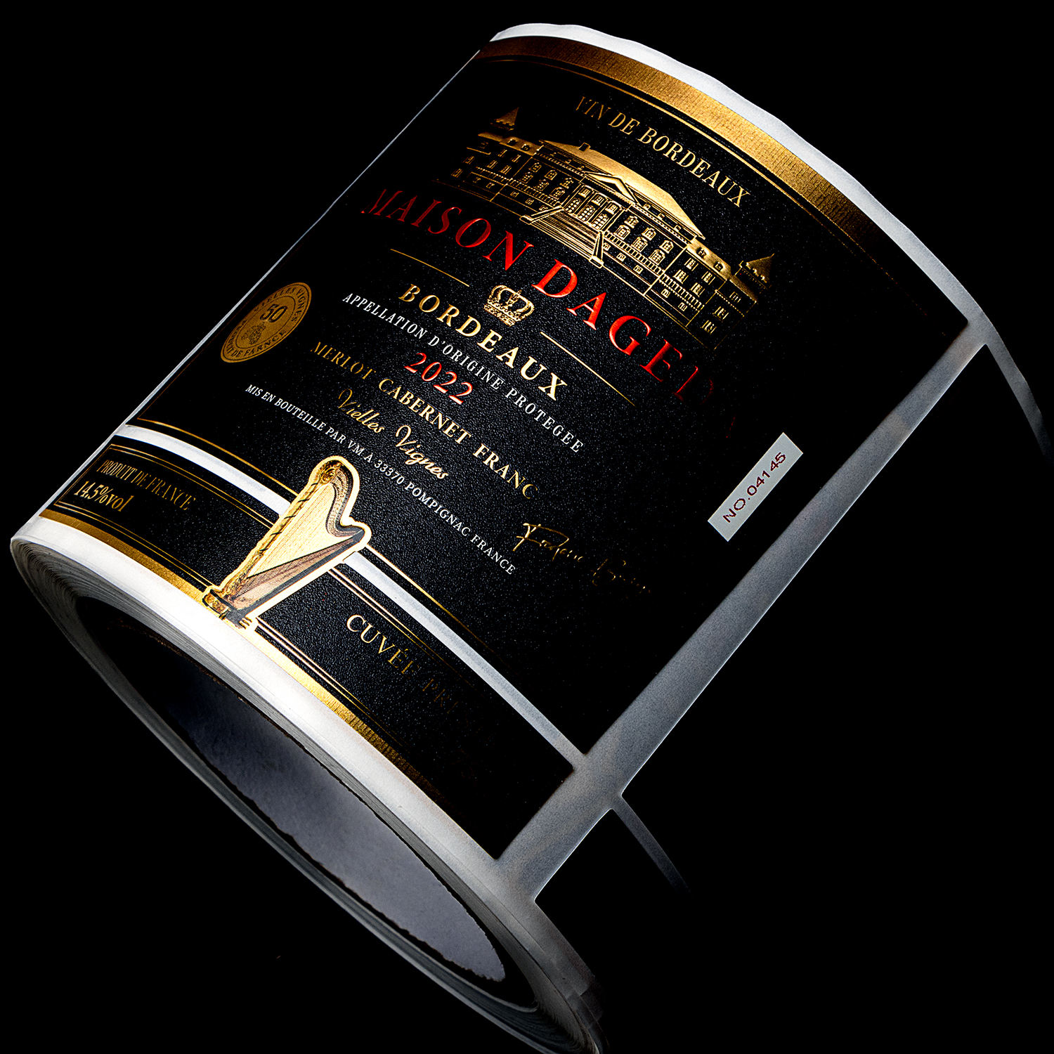 กระดาษผิวสัมผัสสีดำ