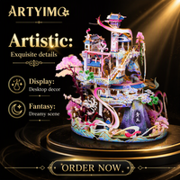Kit de Modélisme 3D en Métal DIY Dream of Qingqiu – Jouet Éducatif STEM Personnalisable en Gros, Cadeau Décoratif, Vente Directe Usine, OEM, CE EN71