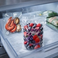 Pochette sous vide transparente avec logo personnalisé  Barrière d'oxygène en nylon extrudé pour l'emballage de médicaments à base de plantes chinoises