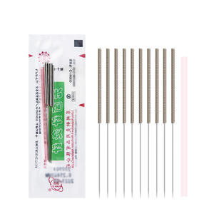 Aghi per Agopuntura Sterili Monouso con Tubo Guida in Acciaio Inossidabile 500 Pezzi/Scatola - Product Image 2