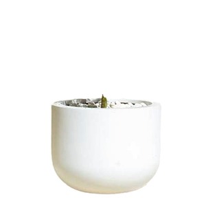 Nouveaux matériaux de construction en pierre, pot à fleurs en béton rond, durable, décoratif, bac de plantation pour l'aménagement paysager extérieur - Product Image 2