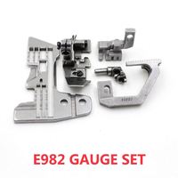 Jeu de jauges de pièces de rechange pour machines à coudre industrielles SIRUBA 757 3*5 E982/H497/D581/P504/KG153