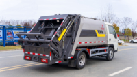 Camion compacteur de déchets à technologie avancée - Équipé pour une gestion des déchets écologique et rapide