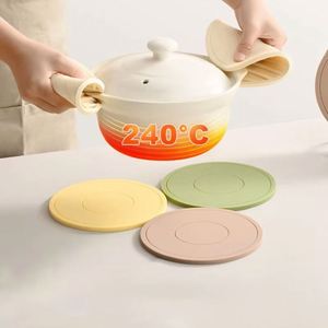 Hot Sale Multipurpose Silicone Coasters Place Drying Mat Heat Resistant Pot Trivet <b>Table</b> Pad Non-Slip Dining - Product Image 2