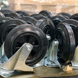 Fornecedor OEM Industrial Ruedas 200mm Lixo Industrial 8 Polegada Núcleo de Aço Pp Waste <span class=keywords><strong>Container</strong></span> Roda Lixo Bin <span class=keywords><strong>Container</strong></span> Rodízio para Lixo Bins - Product Image 6