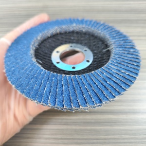 Alta qualità all'ingrosso Flap dischi 4 1/2 per smerigliatrice angolare ad alta densità smerigliatrice ad angolo disco abrasivo Flap disco - Product Image 5
