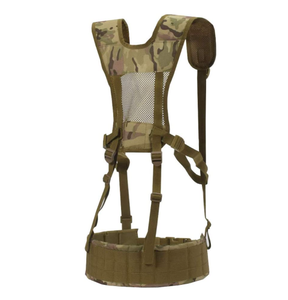 Cinturones Tácticos Militares DFH814 Verdes Multicam para Exteriores con Tirantes de Hombro y Arnés en H, Malla Transpirable de Verano - Product Image 5
