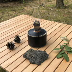 En stock : Housse de protection rétro en cuir PU cousue à la main pour bouteille de gaz, 230g/450g, pour le camping en plein air. - Product Image 2