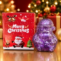 NOUVEAU Jouet anti-stress souple et compressible Père Noël pour soulager l'anxiété et la décompression, idéal pour Noël