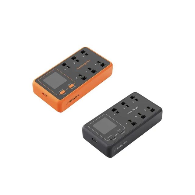 Hot BETAFPV HexaCharger 1S 24W 78W 6 Ports Fast Charger for FPV Tiny Whoop Drone 1S LiPo LiHV Battery