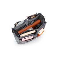 En gros organisateur de sac à main Pratique sac à main insert organisateur de sac à main en nylon sac cosmétique de voyage en sac organisateur