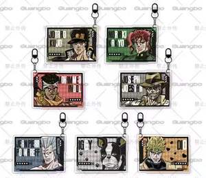 24 Cajas al por Mayor Anime Guangbo <span class=keywords><strong>JoJo</strong></span>'s Bizarre Adventure: Stardust Crusaders Caja Sorpresa de Coleccionables con Insignias de Metal y Tarjetas de Juego - Product Image 1
