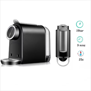 Máquina de café espresso profesional de 19 bares, negra, para cápsulas, para el hogar, la oficina y restaurantes. - Product Image 2